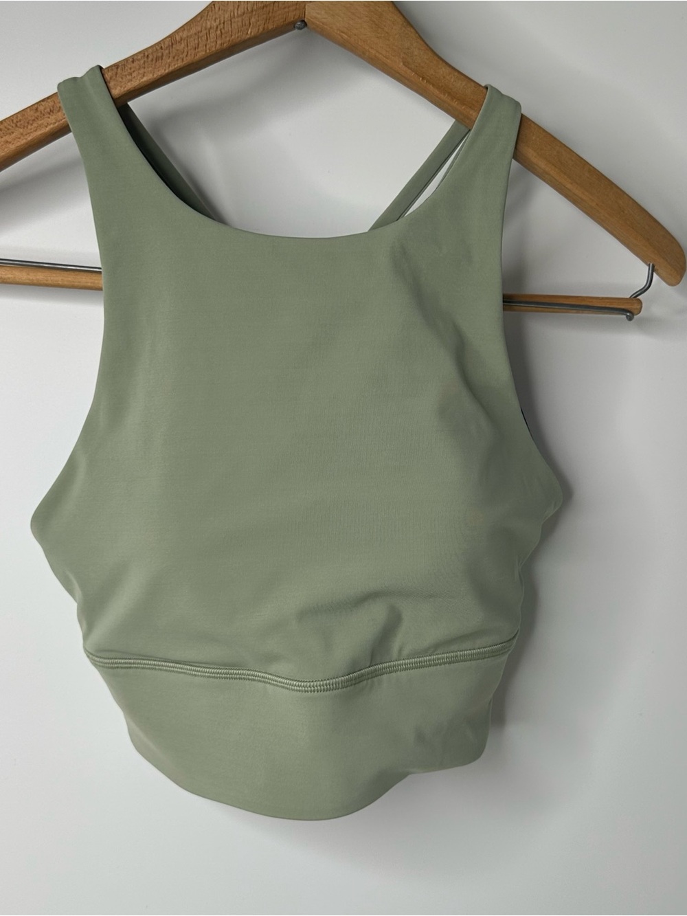 lululemon athletica High-Neck Bralette in Sage